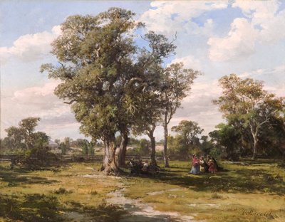 St Kilda Park by Louis Buvelot